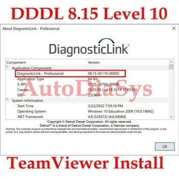 Detroit Diesel Diagnostic Link Dddl 8.19